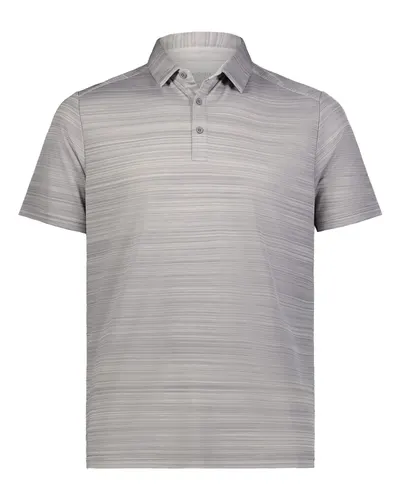 Augusta Sportswear 7001 Men's Pursuit Polo in Athletic Grey — blank polo, front view