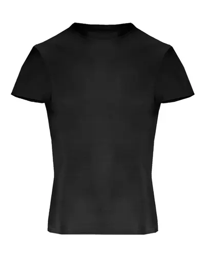 Badger 2621 Youth Pro-Compression T-Shirt in Black — blank t-shirt, front view