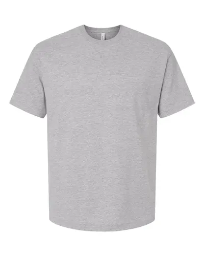 BELLA + CANVAS 3010 Unisex 6 oz. Heavyweight Tee in Athletic Heather — blank t-shirt, front view