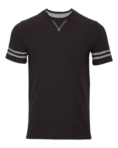 Boxercraft BM2402 Arena T-Shirt in Black — blank t-shirt, front view