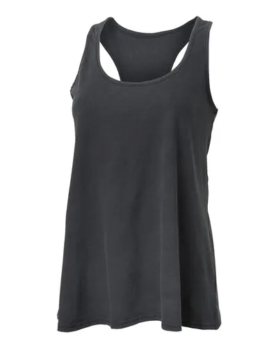 Boxercraft BW2503 Women's Charm Tank Top in Black — blank tank top, front view