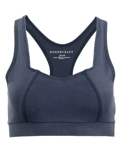 Boxercraft BW2701 Women's Sweetheart Sports Bra in Castlerock — blank garment, front view