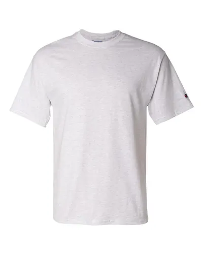 Champion T425 Unisex Classic T-Shirt in Ash — blank t-shirt, front view