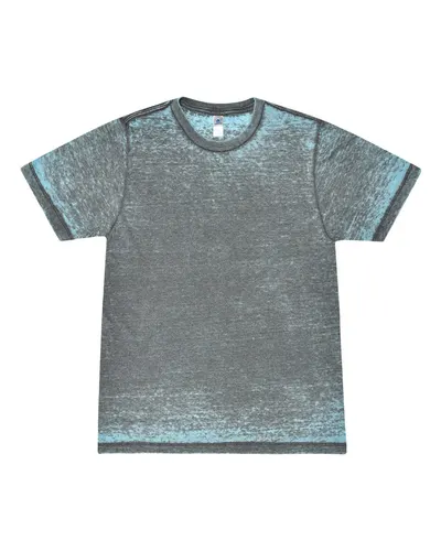 Colortone 1350 Unisex Acid Wash Burnout T-Shirt in Arctic Grey — blank t-shirt, front view