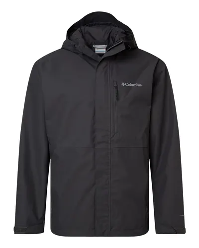 Columbia 208934 Men's Hikebound™ II Jacket in Black — blank jacket, front view