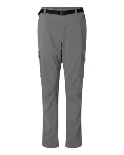 Columbia 212335 Men's Skien Valley™ Cargo Pants in City Grey — blank garment, front view