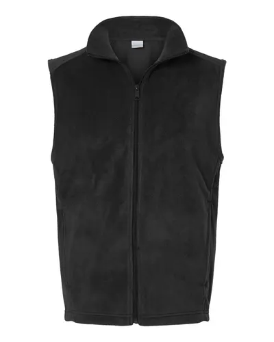 Columbia 212488 Men's Steens Mountain™ Vest in Black — blank jacket, front view