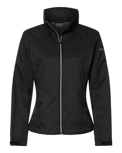Columbia 212494 Women’s Switchback™ III Jacket in Black — blank jacket, front view