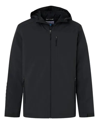 Columbia 216509 Men's Gate Racer™ II Soft Shell Jacket in Black — blank jacket, front view