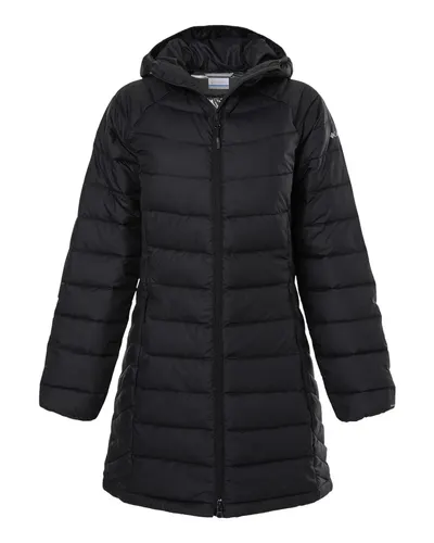 Columbia 217748 Women's Powder Lite™ II Mid Jacket in Black — blank jacket, front view