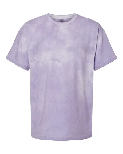 Comfort Colors 1745 Unisex Colorblast™ Heavyweight T-Shirt in Amethyst — blank t-shirt, front view