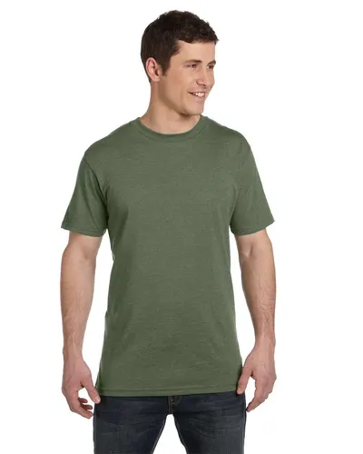 econscious EC1080 Unisex Eco Blend T-Shirt in Asparagus — blank t-shirt, front view