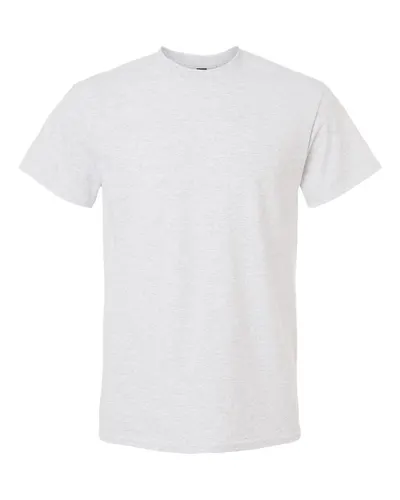 Gildan 8000 Unisex DryBlend® T-Shirt in Ash — blank t-shirt, front view