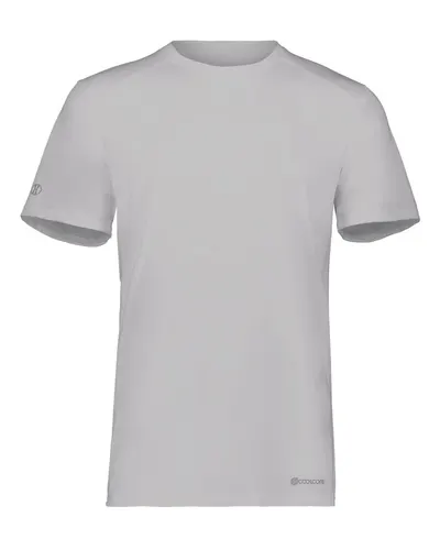 Holloway 222136 Men's Essential T-Shirt in Athletic Grey — blank t-shirt, front view