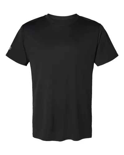 Holloway 222818 Men's Momentum T-Shirt in Black — blank t-shirt, front view