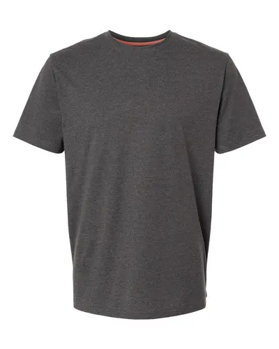 Kastlfel 2010 Unisex RecycledSoft™ T-Shirt in Carbon — blank t-shirt, front view