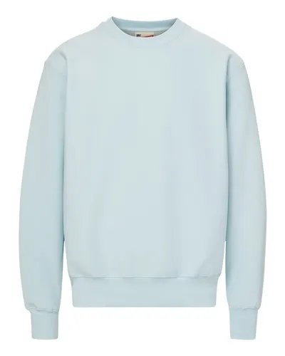 MV Sport 496 Unisex Pro-Weave® Crewneck Sweatshirt in Arctic Blue — blank crewneck sweatshirt, front view