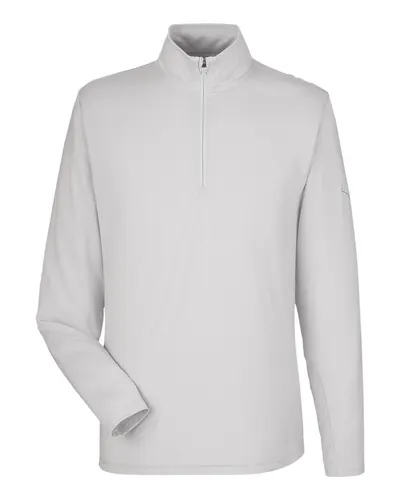 Puma Golf PG400 Men's Bandon Quarter-Zip Pullover in High Rise — blank garment, front view