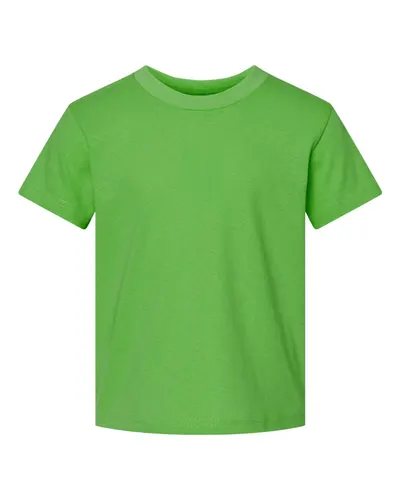 Rabbit Skins 3301J Youth Juvy T-Shirt in Apple — blank t-shirt, front view