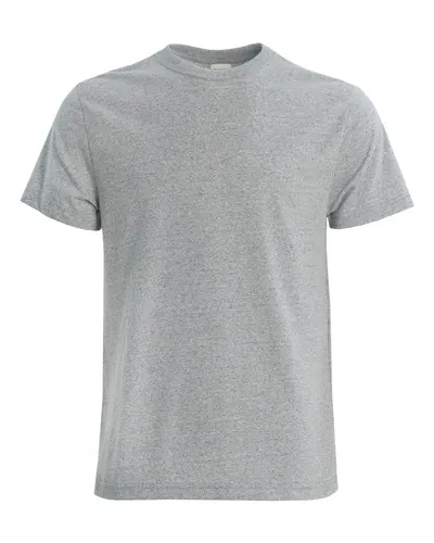 Recover EC100 Men's Eco T-Shirt in Ash — blank t-shirt, front view