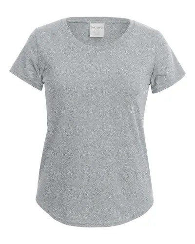 Recover EC200 Women's Eco T-Shirt in Ash — blank t-shirt, front view