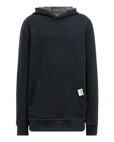 Recover RCY1093 Youth Hooded Sweatshirt in Charcoal — blank hooded sweatshirt, front view