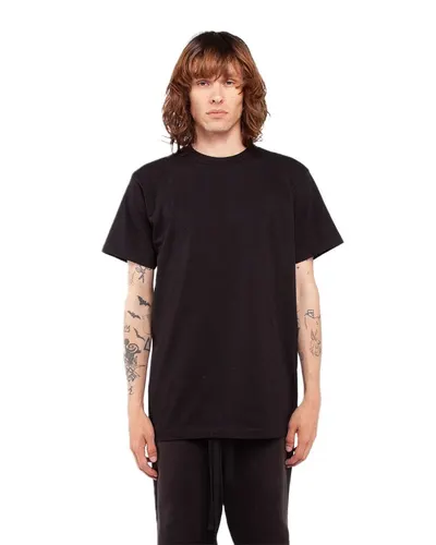 Shaka Wear SHASS Unisex Active T-Shirt in Black — blank t-shirt, front view