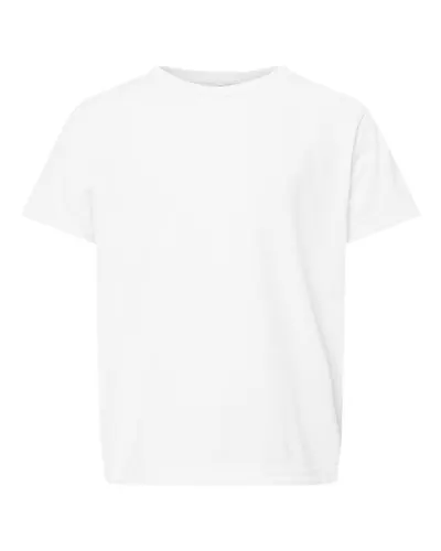 SubliVie 1310 Toddler Polyester Sublimation Tee in White — blank t-shirt, front view