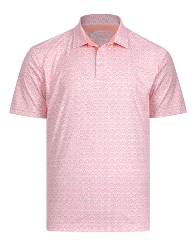 Swannies SW1024 Men's Sands Polo in Orange Crush — blank polo, front view