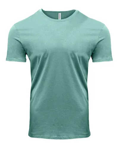 Threadfast Apparel 130A Unisex Pigment Dye T-Shirt in Seafoam — blank t-shirt, front view