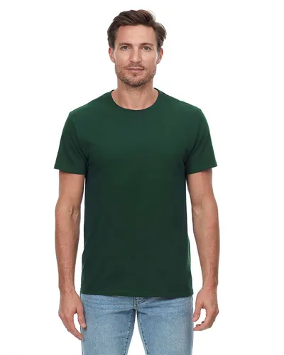 Threadfast Apparel T1000 Unisex Epic T-Shirt in Forest Green — blank t-shirt, front view