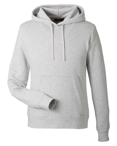 vineyard vines K002710 Unisex Hooded Sweatshirt in Grey Heather — blank hooded sweatshirt, front view