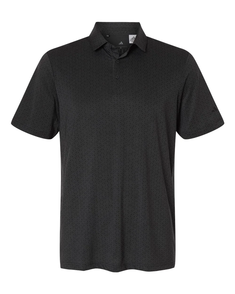 Adidas A2023 Men's Ultimate365 Mesh Tango Print Climacool Polo — blank polo, front view
