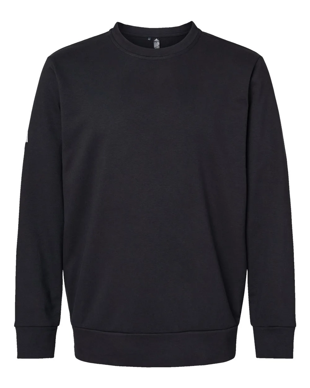 Adidas A434 Unisex Fleece Crewneck Sweatshirt — blank crewneck sweatshirt, front view
