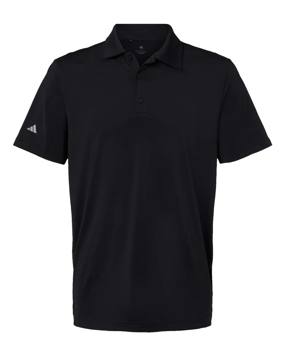 Adidas A514 Men's Ultimate365 Solid Polo — blank polo, front view