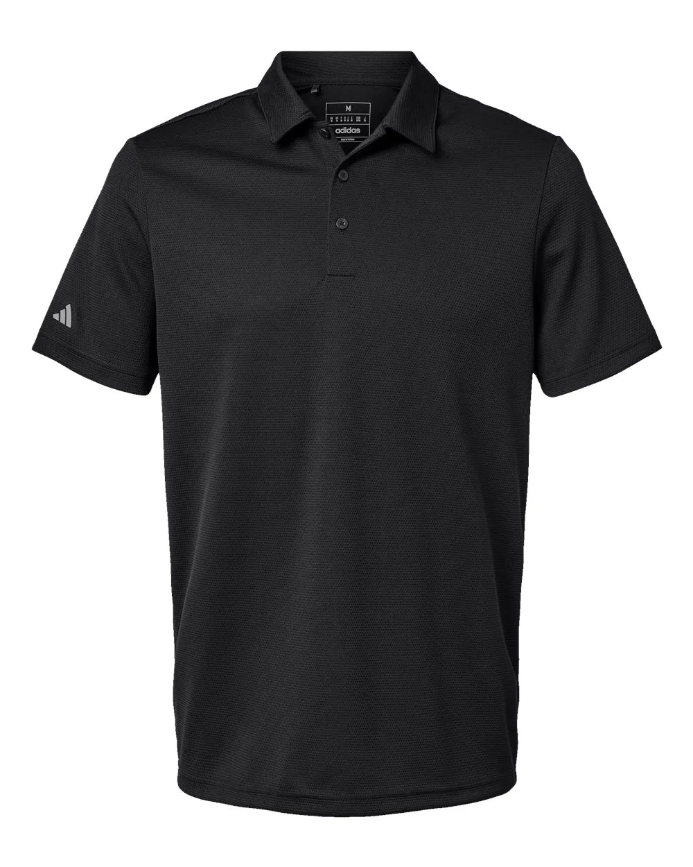 Adidas A580 Men's Micro Piqué Polo — blank polo, front view
