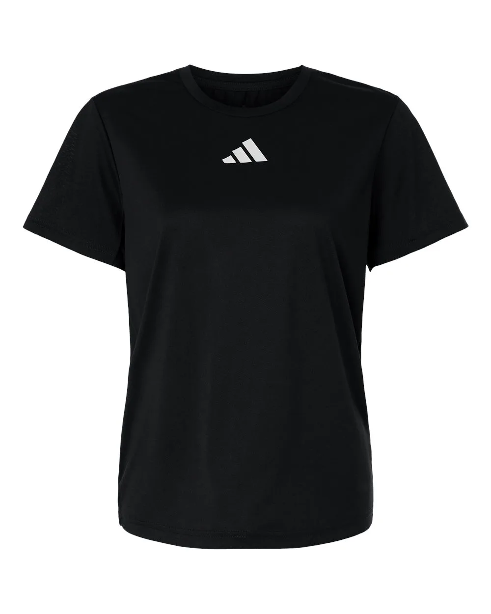 Adidas AT102 Women's Pregame T-Shirt — blank t-shirt, front view