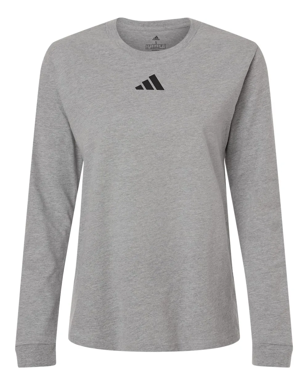 Adidas AT109 Women's Fresh Long Sleeve T-Shirt — blank long sleeve tee, front view