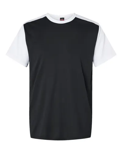 Alleson Athletic 532CJ Men's Crewneck Pullover Baseball Jersey — blank t-shirt, front view