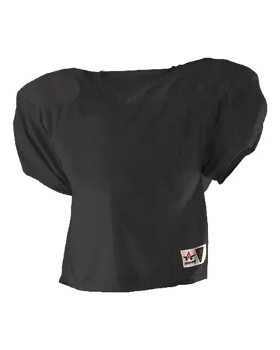 Alleson Athletic 705 Men's Practice Football Jersey — blank t-shirt, front view