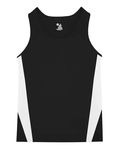 Alleson Athletic 8667 Men's Stride Singlet — blank garment, front view