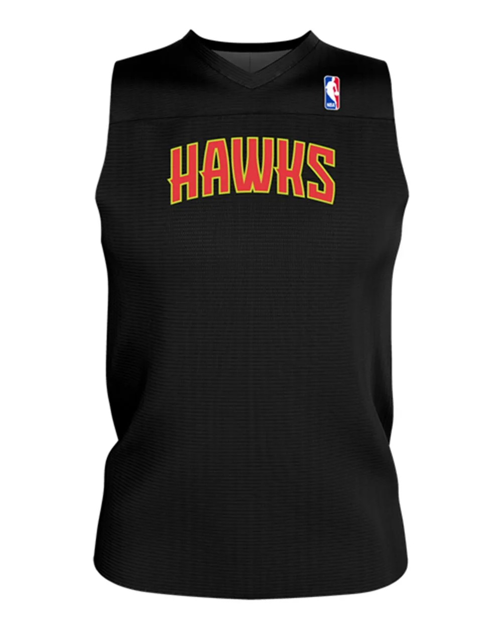 Alleson Athletic A105LA Men's NBA Logo'd Reversible Game Jersey — blank t-shirt, front view