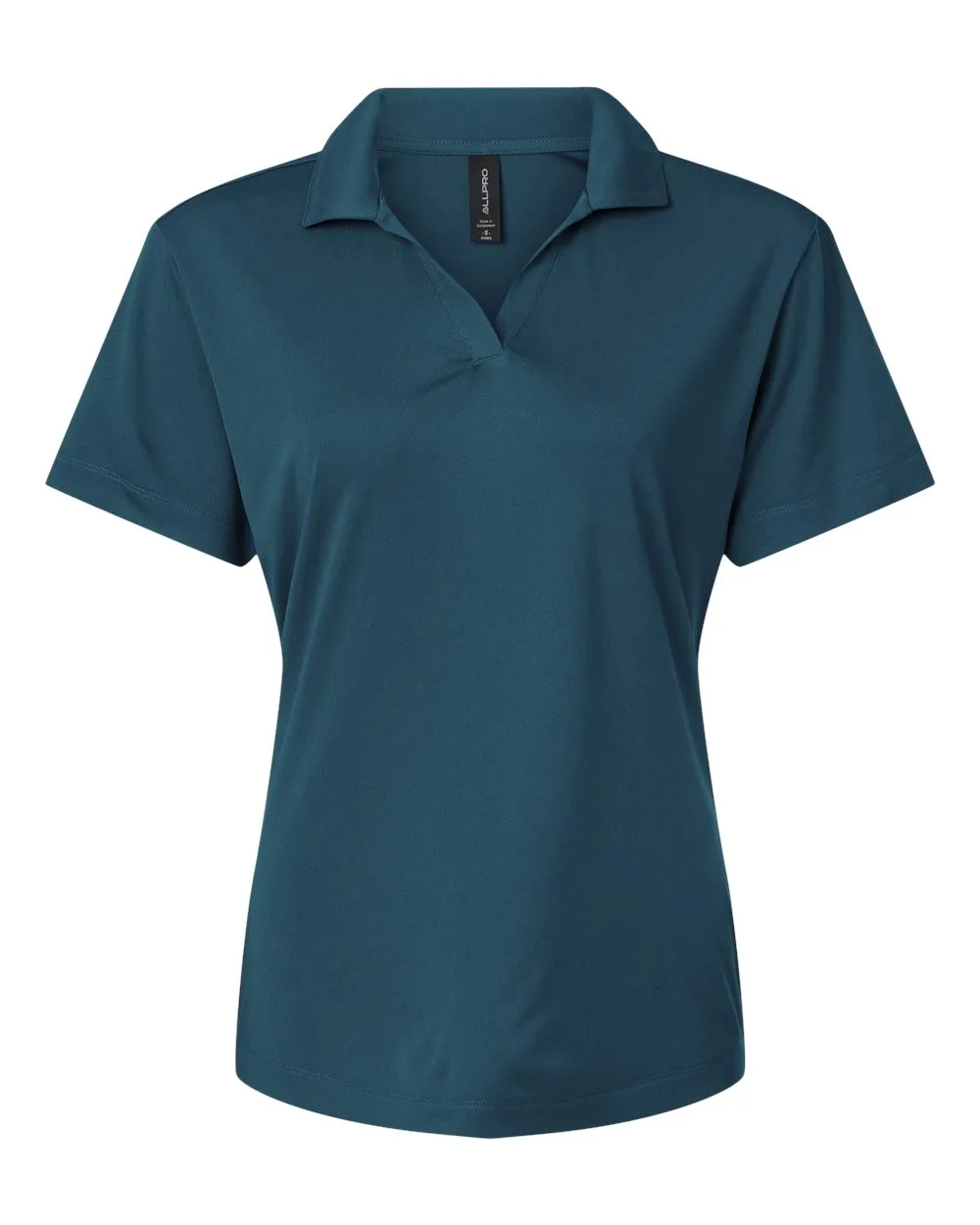 AllPro 41800L Women's Pro-Lock Performance Polo — blank polo, front view