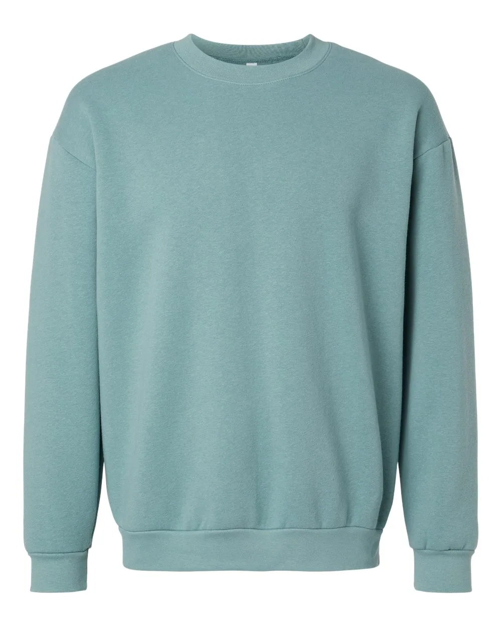 American Apparel RF496 Unisex ReFlex Fleece Crewneck Sweatshirt — blank crewneck sweatshirt, front view