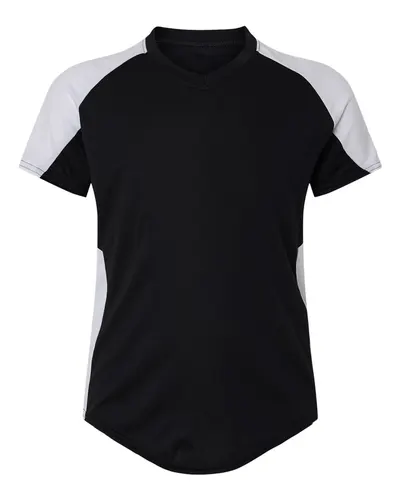 Augusta Sportswear 1523 Girls' Cutter Jersey — blank t-shirt, front view