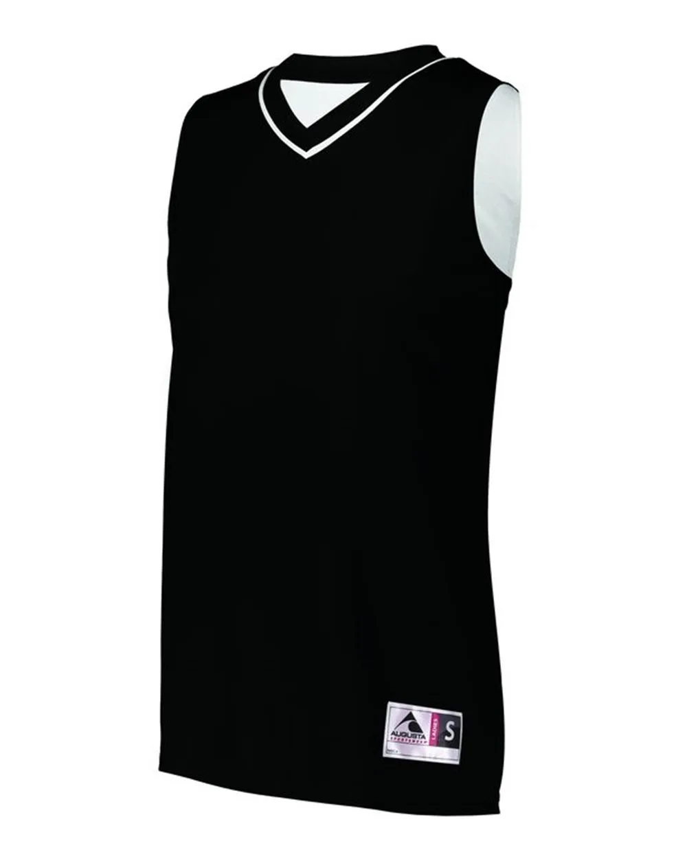 Augusta Sportswear 154 Women's Reversible Two Color Jersey — blank t-shirt, front view