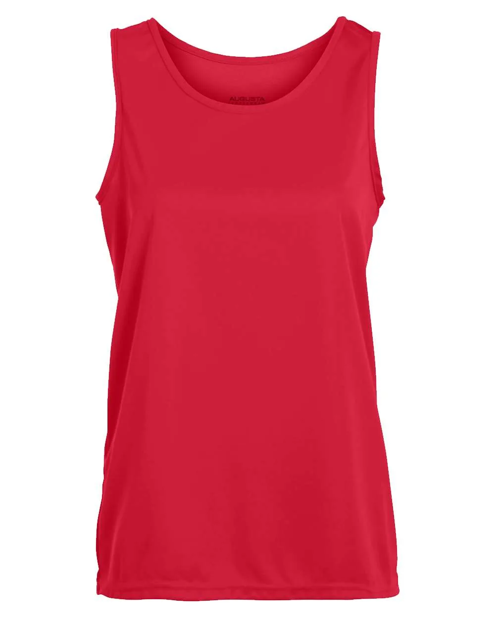 Augusta Sportswear 1706 Girls' Training Tank Top — blank tank top, front view