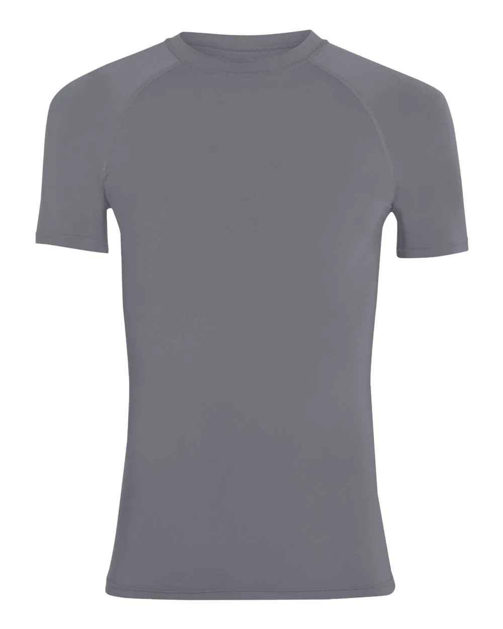 Augusta Sportswear 2600 Men's Hyperform Compression Raglan T-Shirt — blank t-shirt, front view