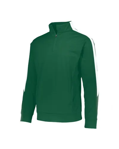 Augusta Sportswear 4386 Men's Medalitst 2.0 Quarter-Zip Pullover — blank garment, front view