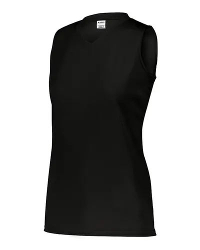 Augusta Sportswear 4794 Women's Sleeveless Wicking Attain Jersey — blank tank top, front view